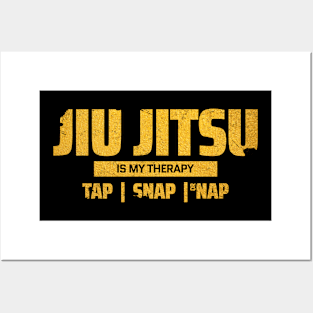 jiu jitsu funny Posters and Art